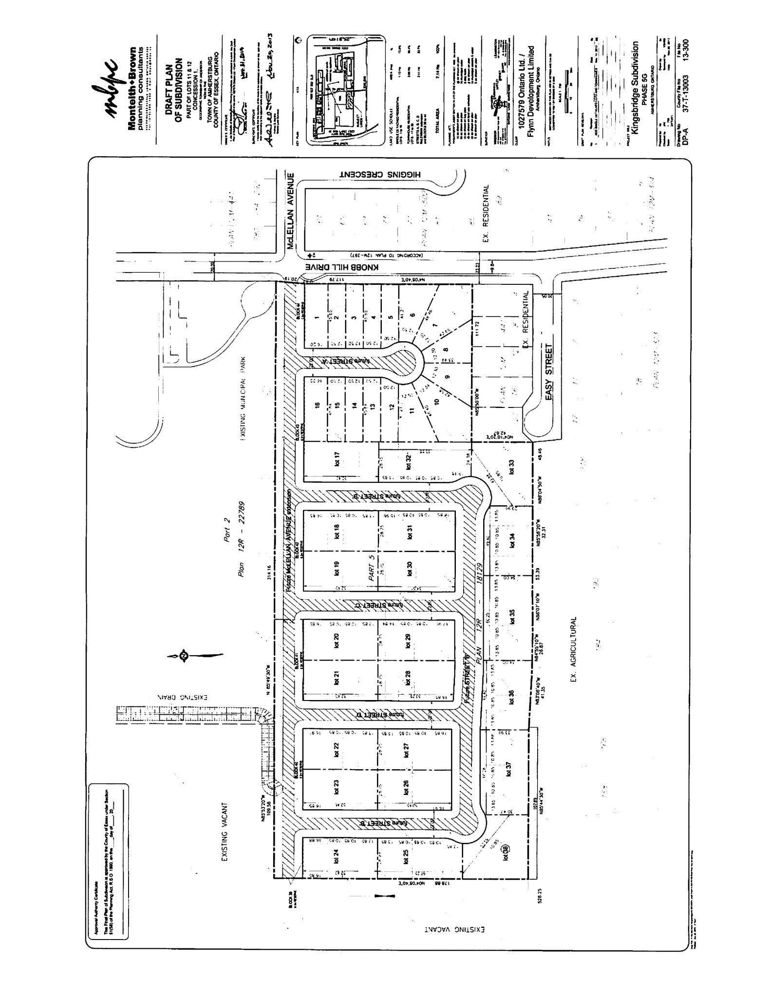 Kingsbridge Master Site Plan - The Dan Gemus Real Estate Team